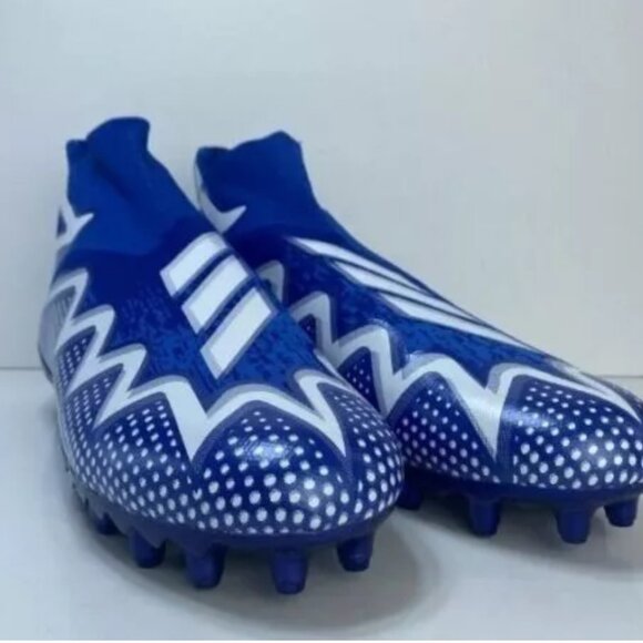 Adidas Freak Ultra 22 Primeknit Blue & White Football Cleats Men Size 14 GZ0468 main image 7